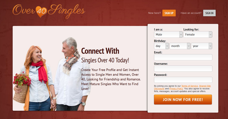 free dating site for singles over 50