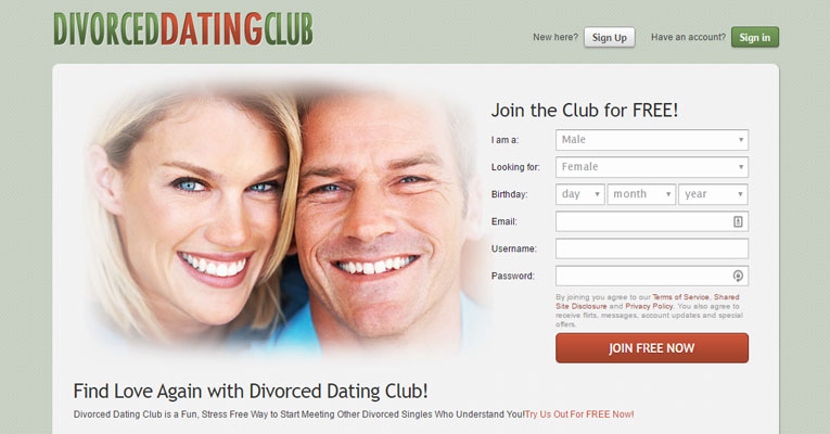 Divorced Dating Club