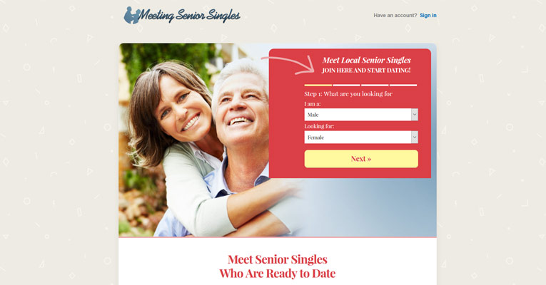 Meeting Senior Singles